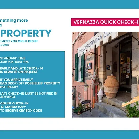 Mainetta Sea View With Ac * Vernazza